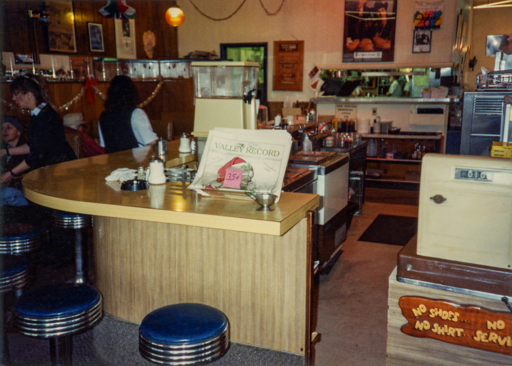 Dijital denge — kafe ortamı